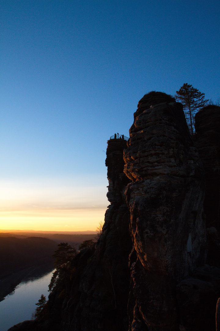 Goldene Stunde an der Bastei