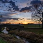 Goldene Stunde an der Dahle in Klingenhain