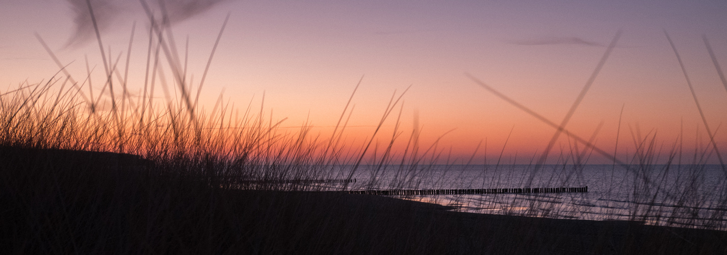 Goldene Stunde an der Ostsee