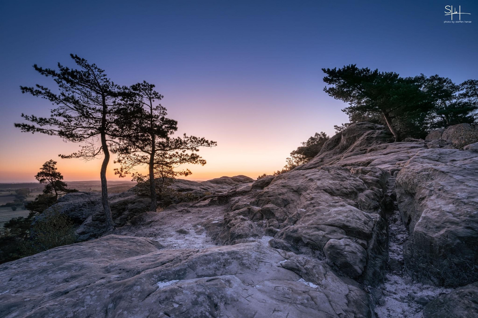 Goldene Stunde an der Teufelsmauer