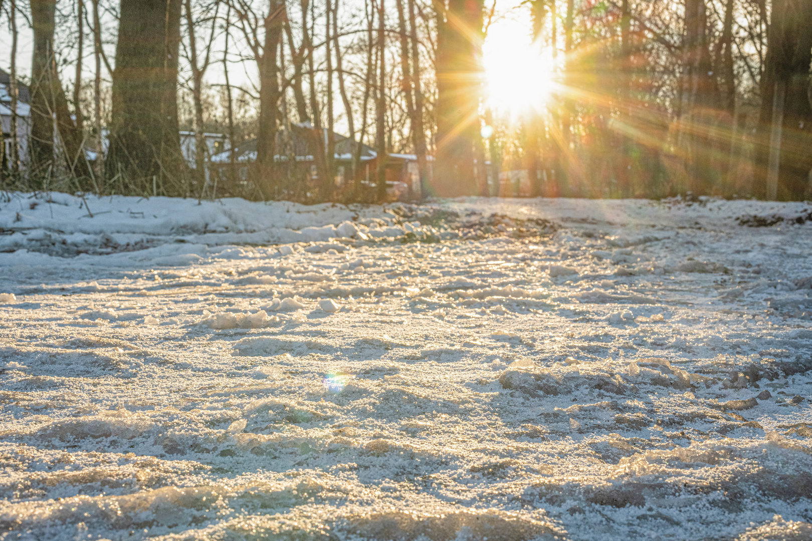 Goldene Stunde Anfang Februar