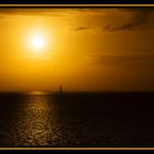 Goldene Stunde auf dem Meer