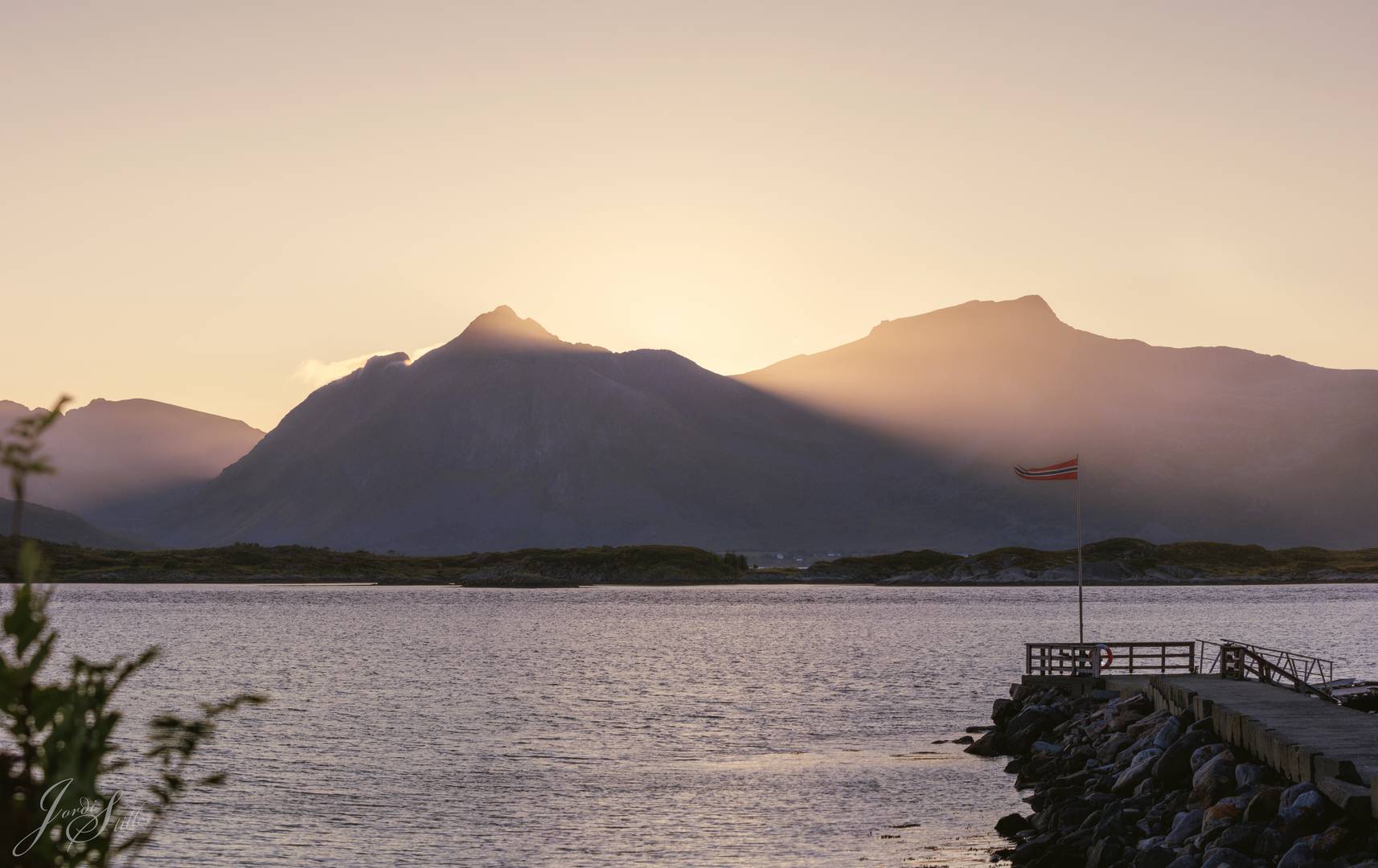 Goldene Stunde auf den Lofoten