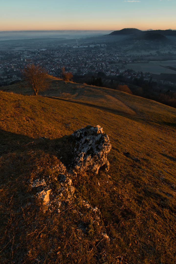 Goldene Stunde auf der Limburg