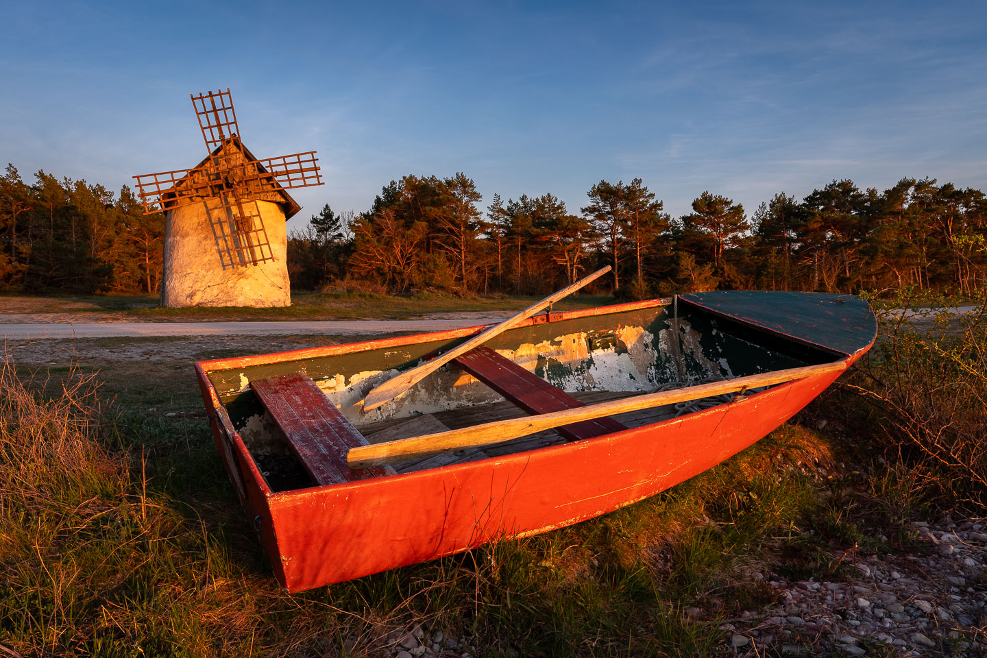 Goldene Stunde auf Insel Fårö