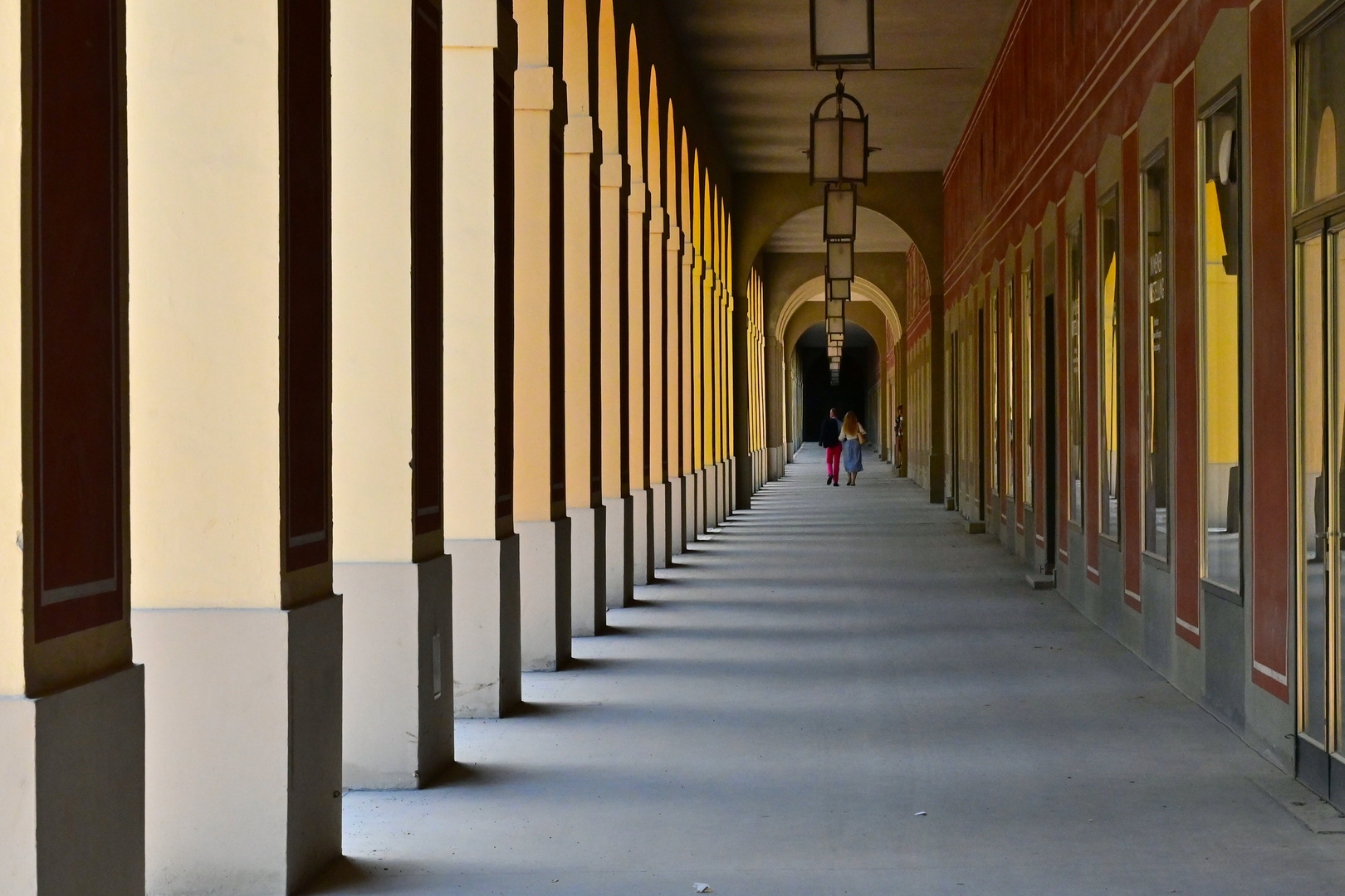 Goldene Stunde im Hofgarten