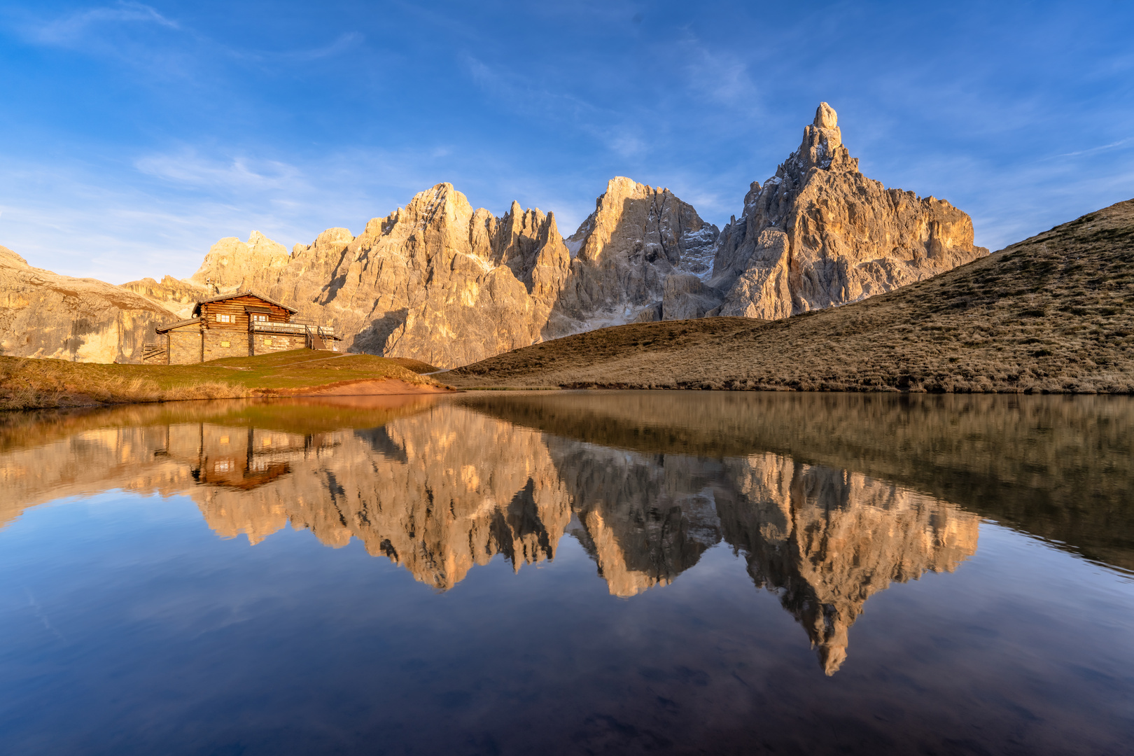 Goldene Stunde in den Dolomiten