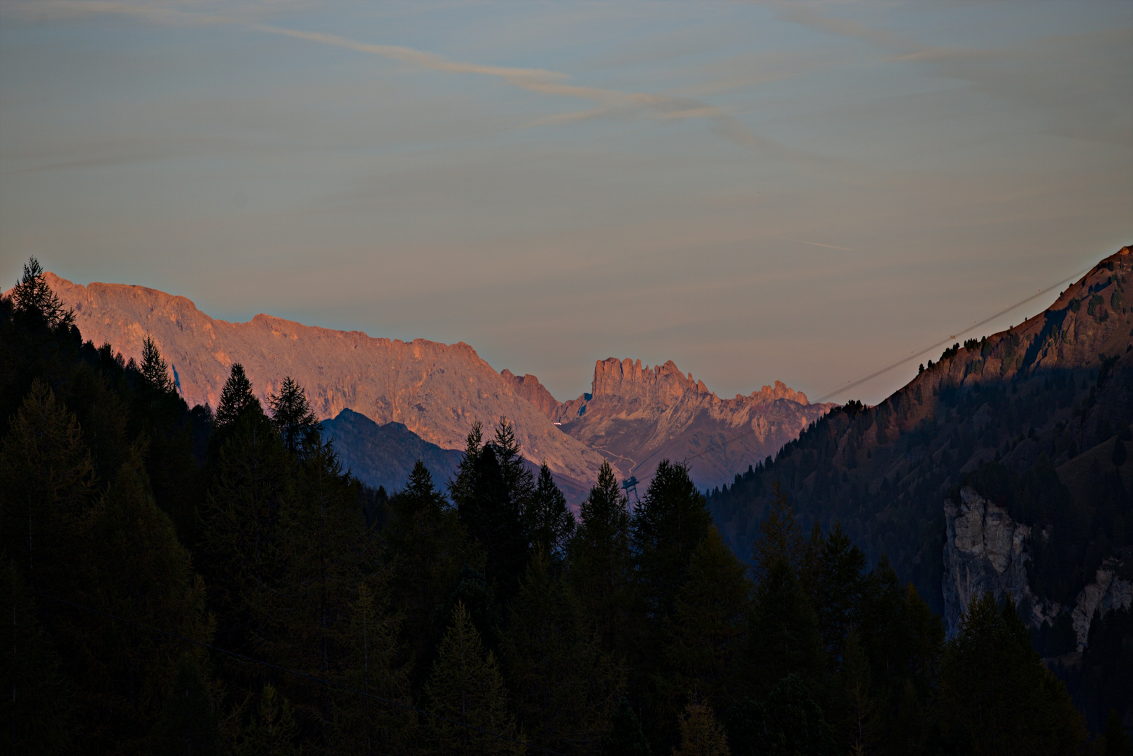 Goldene Stunde in den Dolomiten