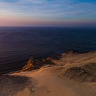 Goldene Stunde mit Aussicht vom Leuchtturm in Dänemark