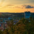 Goldene Stunde über der Stadt