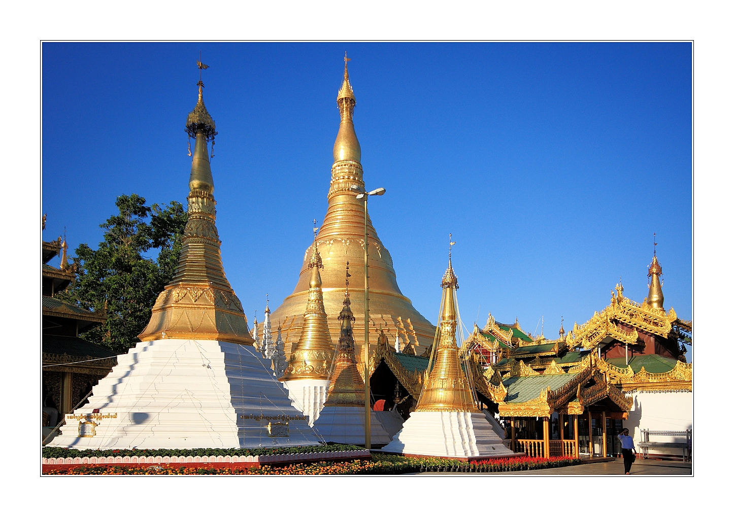 Goldene Stupas