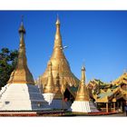 Goldene Stupas