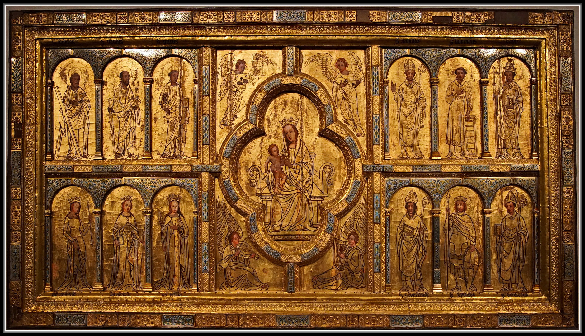 Goldene Tafel aus St. Cäcilien
