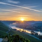 Goldenen Stunde an der Mosel