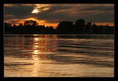 Goldener Abend am Tiefen See - Potsdam