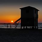 Goldener Augenblick am Strand von TEL AVIV...