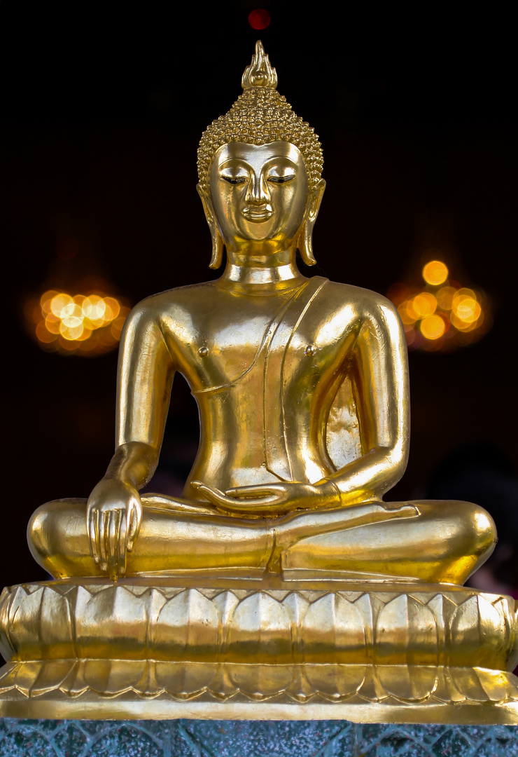 Goldener Buddha