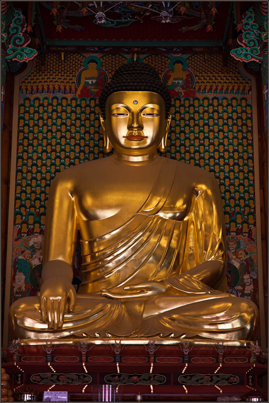 Goldener Buddha