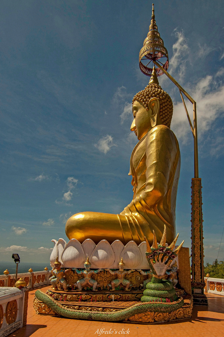 Goldener Buddha 