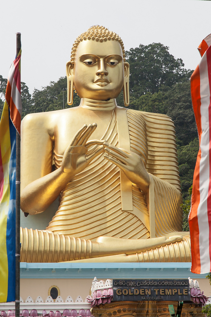 Goldener Buddha 