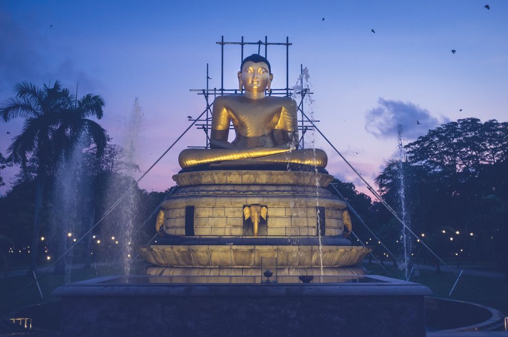 Goldener Buddha von Colombo