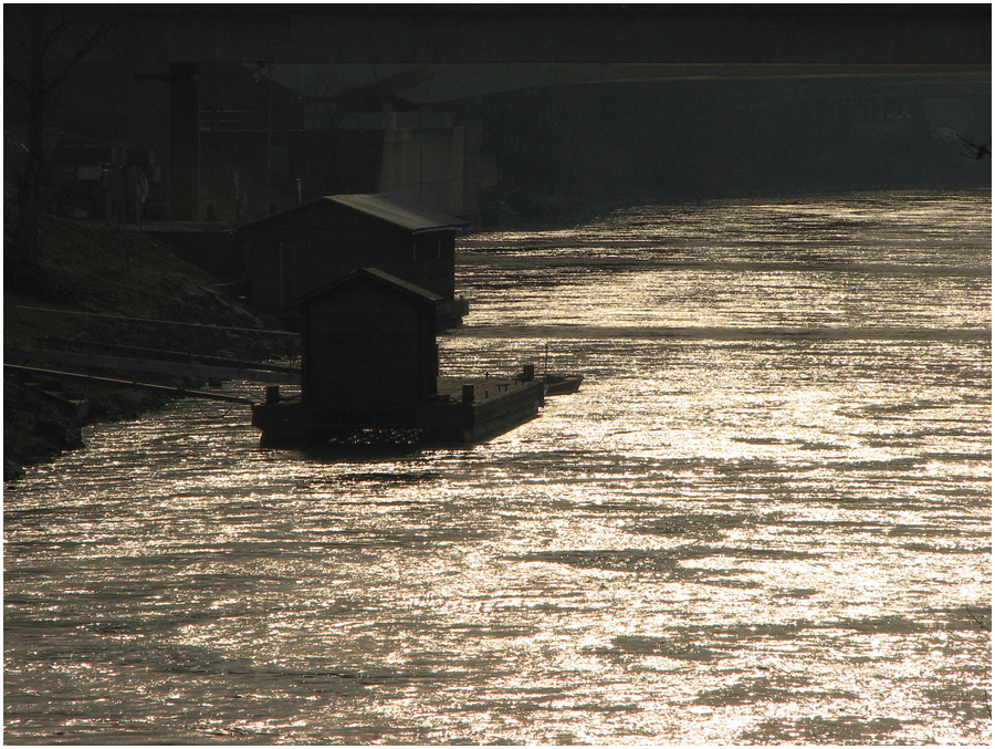Goldener Donaukanal ...