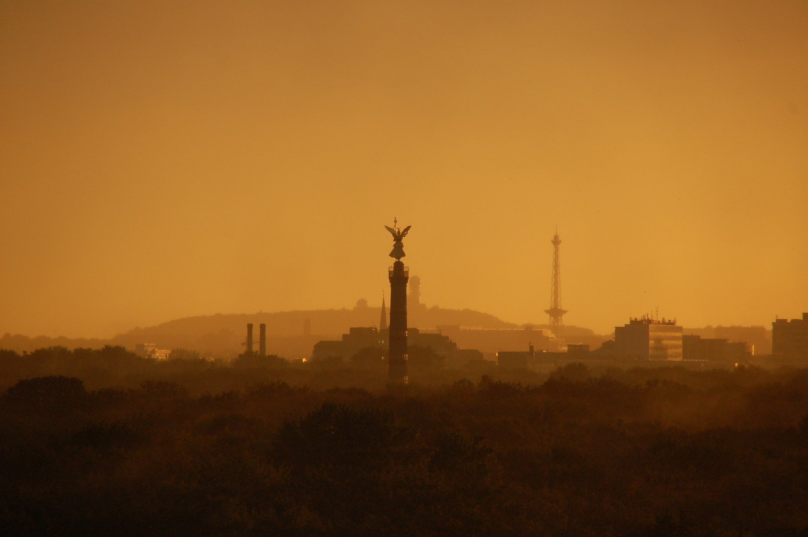 goldener Engel in Gold