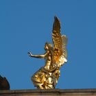 goldener Engel über Dresden