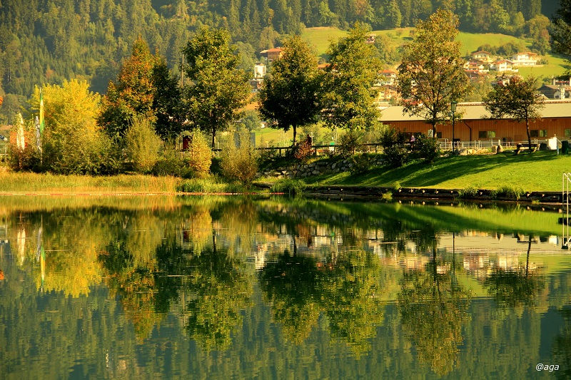 Goldener Herbst am Schlitterer See:-)