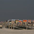 Goldener Herbst am Strand von St. Peter-Ording