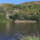 "Goldener Herbst" an der Elbe (Labe) und keine Hungersteine gestern Vormittag...