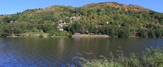 "Goldener Herbst" an der Elbe (Labe) und keine Hungersteine gestern Vormittag...