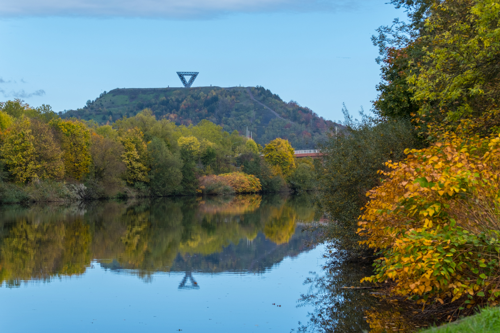 Goldener Herbst an der Saar