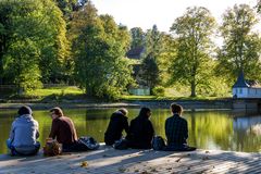 Goldener Herbst auf Dreiweihern über St. Gallen #2