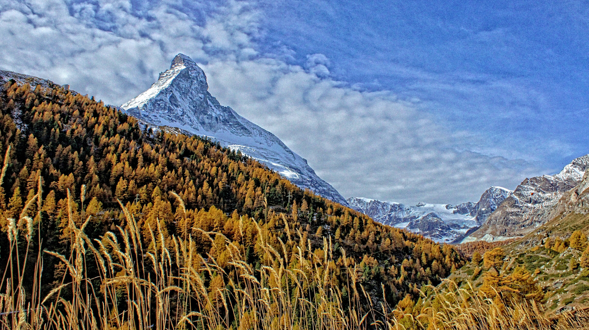 Goldener Herbst beim Horu