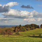 Goldener Herbst beim östlichen sächsischen Dach, aber schon in Böhmen, denn...