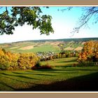 Goldener Herbst im Erzgebirge