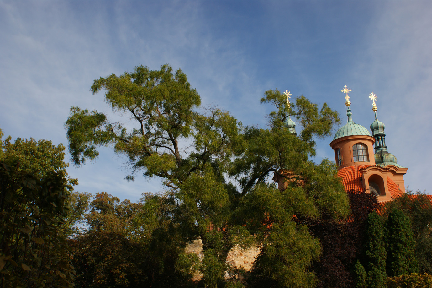 goldener Herbst im goldenen Prag