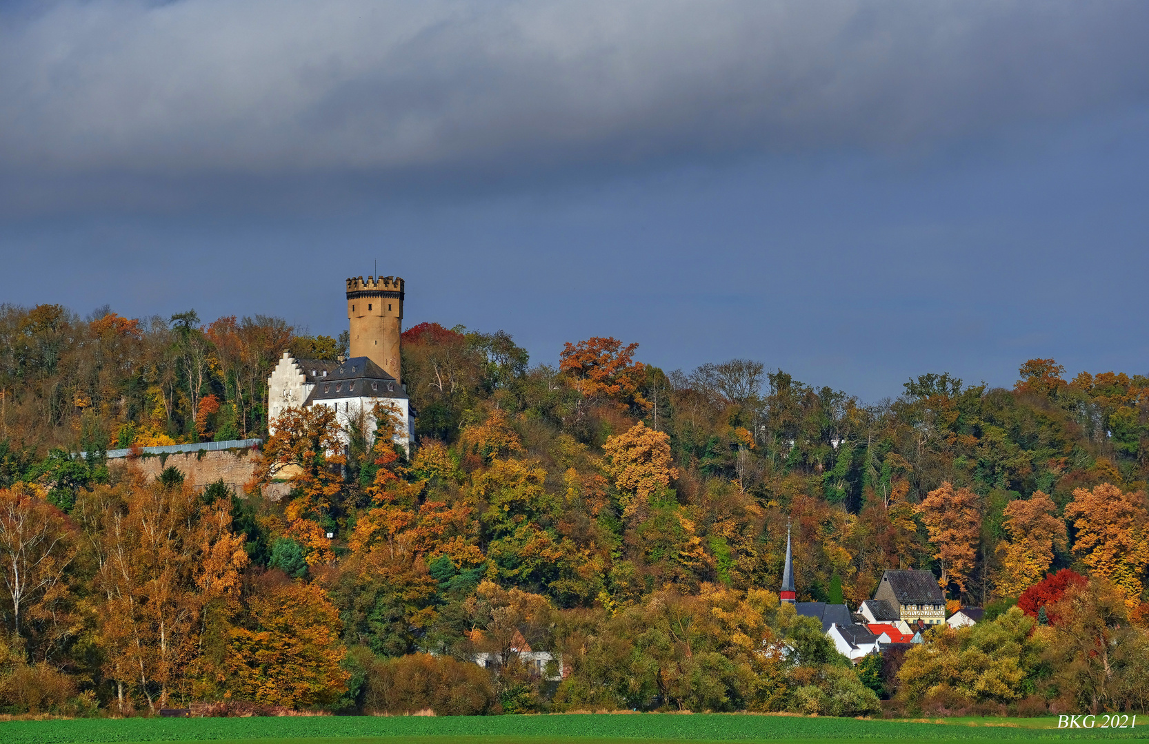 Goldener Herbst im Limburger Becken