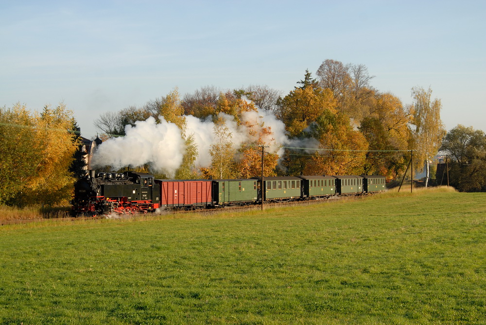 goldener Herbst im Zittauer Gebirge