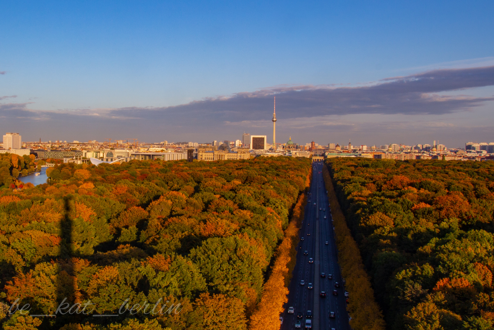 Goldener Herbst in Berlin 