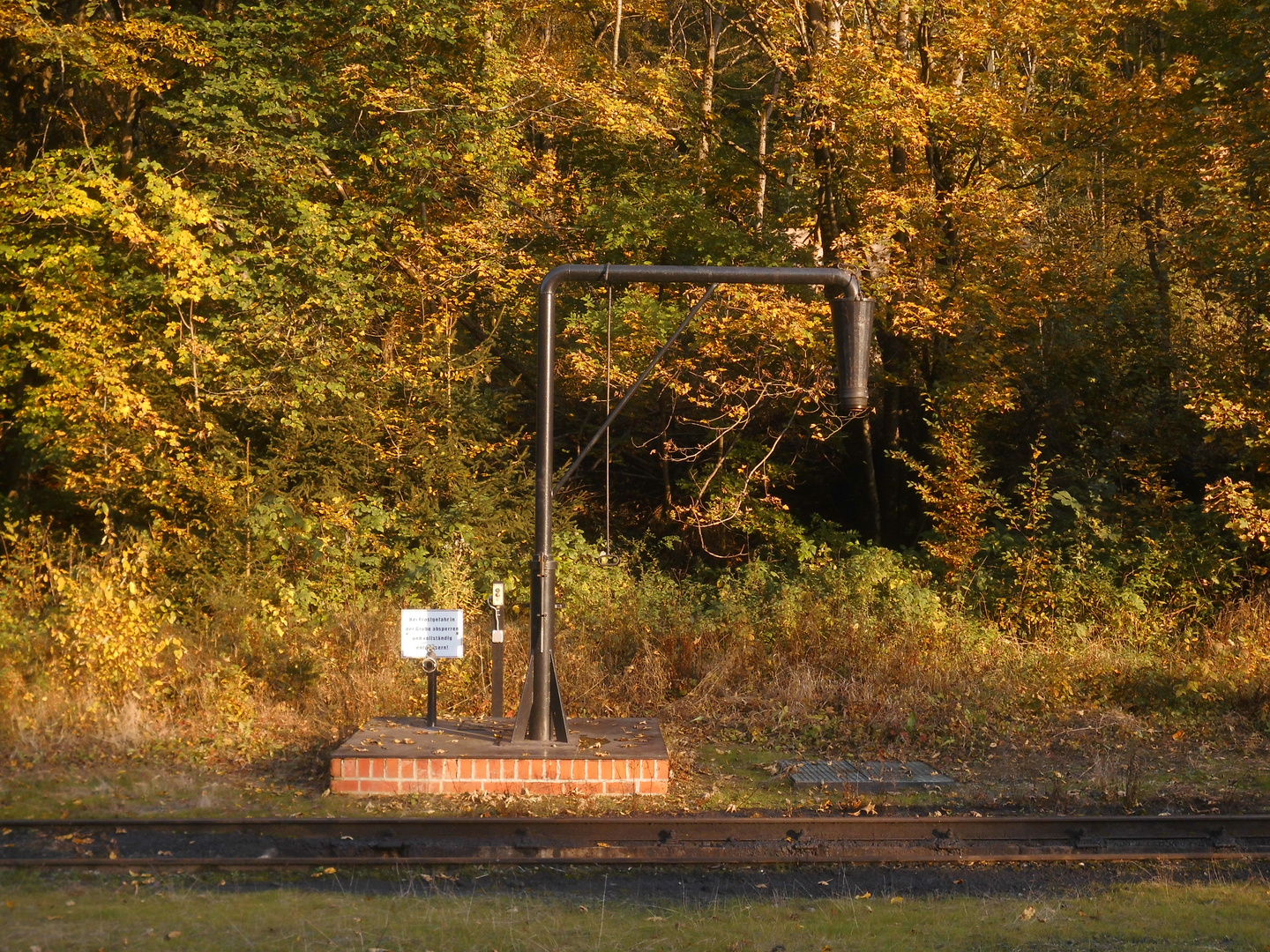 Goldener Herbst in Eisfelder Talmühle