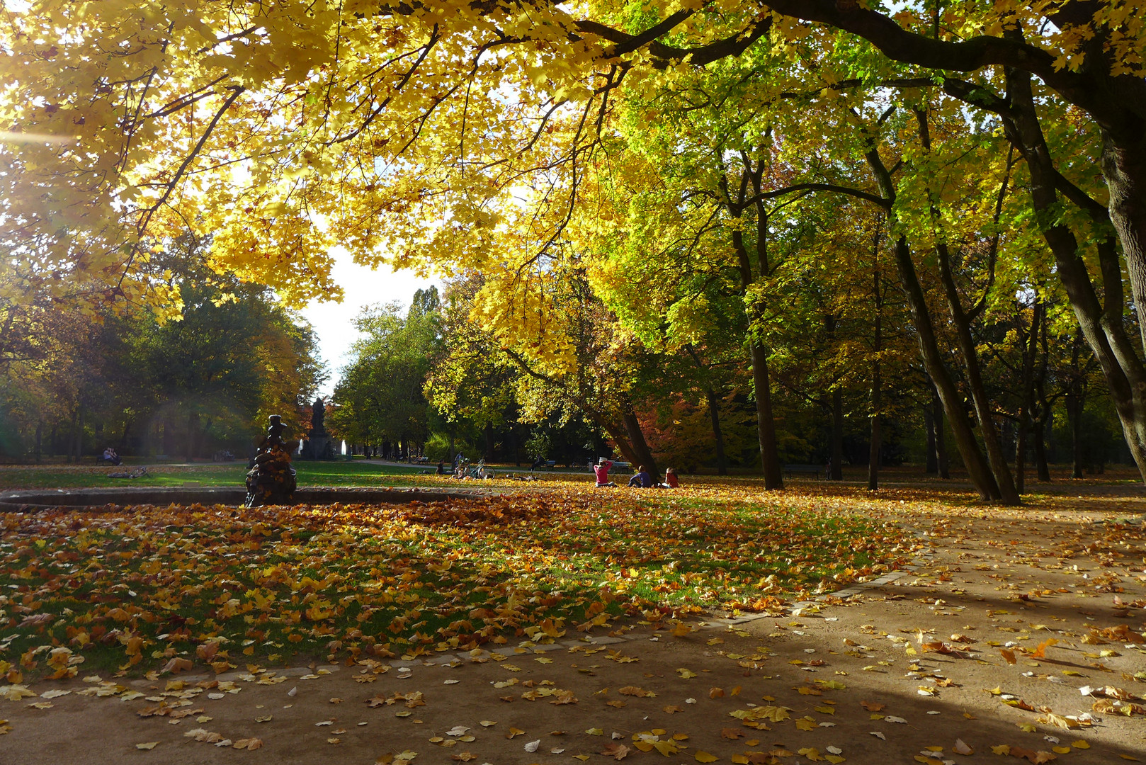 Goldener Herbst in Franken