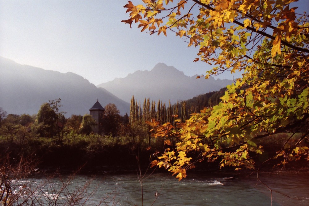 Goldener Herbst in Lienz