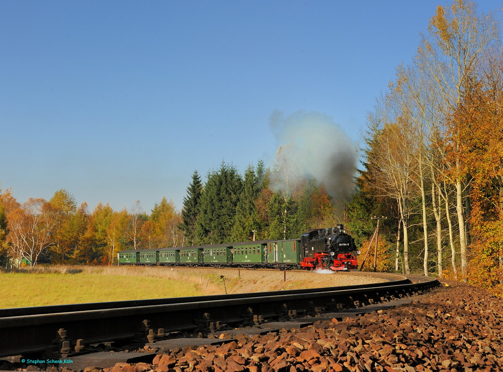 Goldener Herbst in O`thal - Die kleine Fotokurve