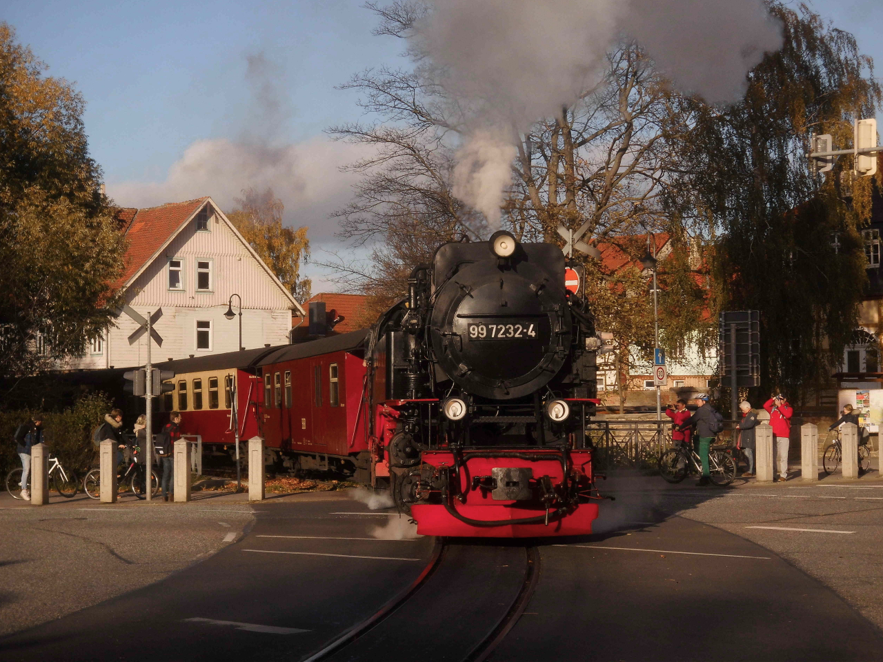 Goldener Herbst in Wernigerode Wasterntor.