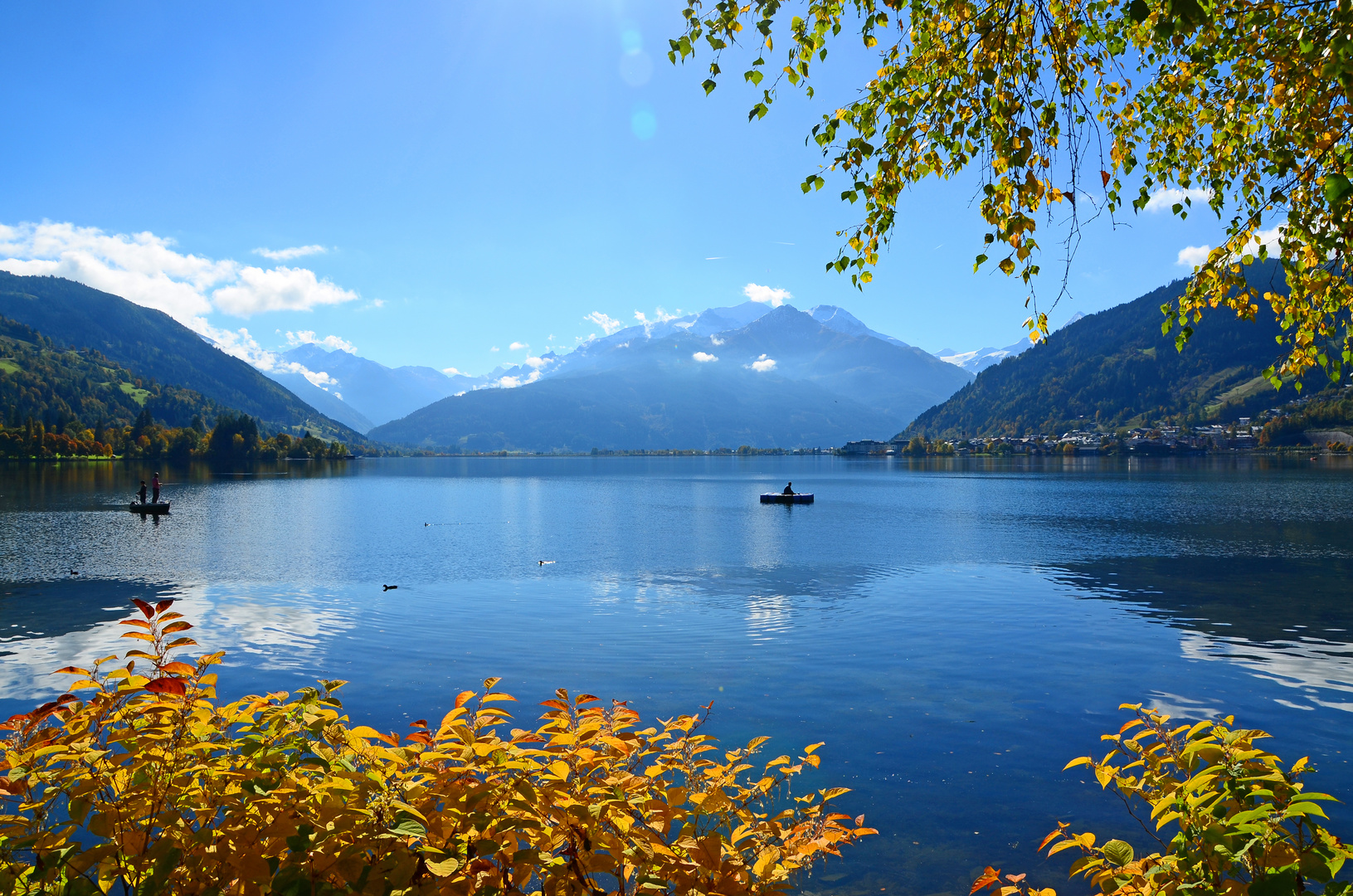 Goldener Herbst in Zell am See