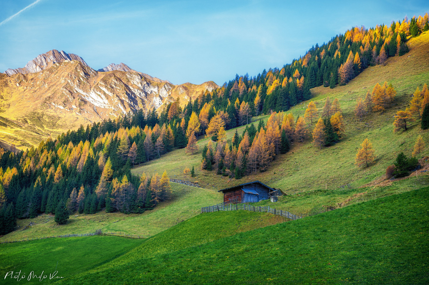 Goldener Herbst in Zillertal