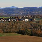 Goldener Herbst und erstklassige Sicht über 4 Bildebenen...