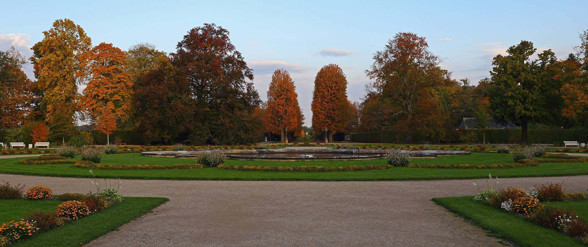 Goldener Herbst vom Feinsten auch im Schlosspark Pillnitz